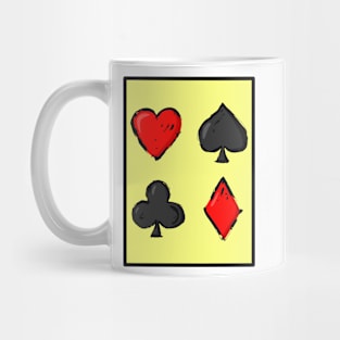 Lucky Playing Card Mug